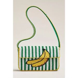Anthropologie: The Fiona Beaded Bag (Banana)